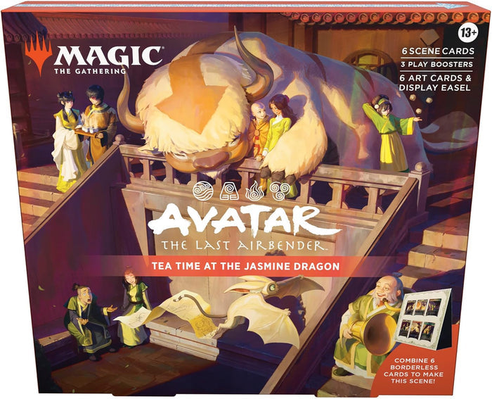Magic the Gathering - Avatar: The Last Airbender Scene Box | Tea Time at The Jasmine Dragon