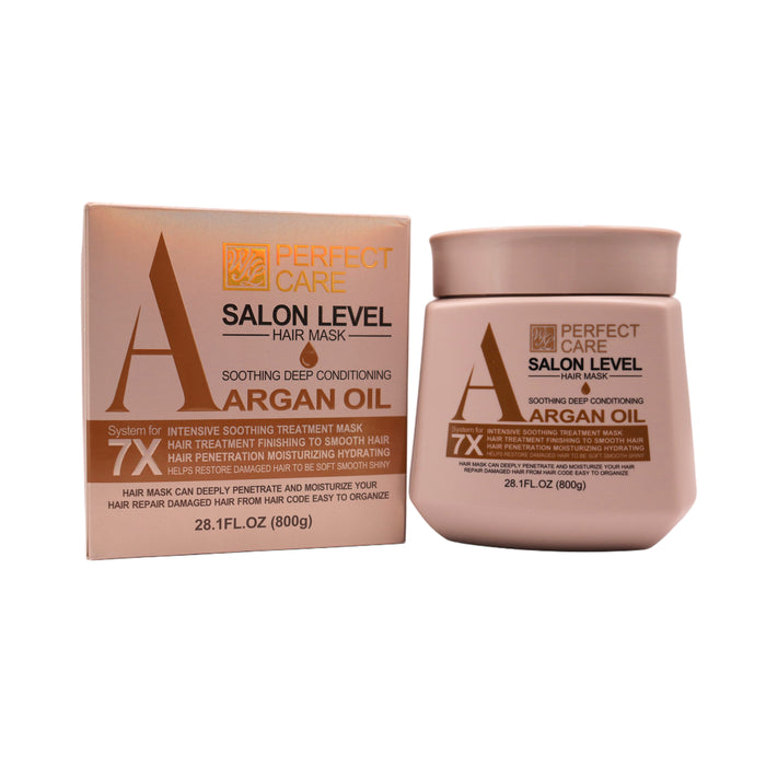 Mască de păr profesională Fruit of the Wokali cu ulei de argan 800g AC107/108