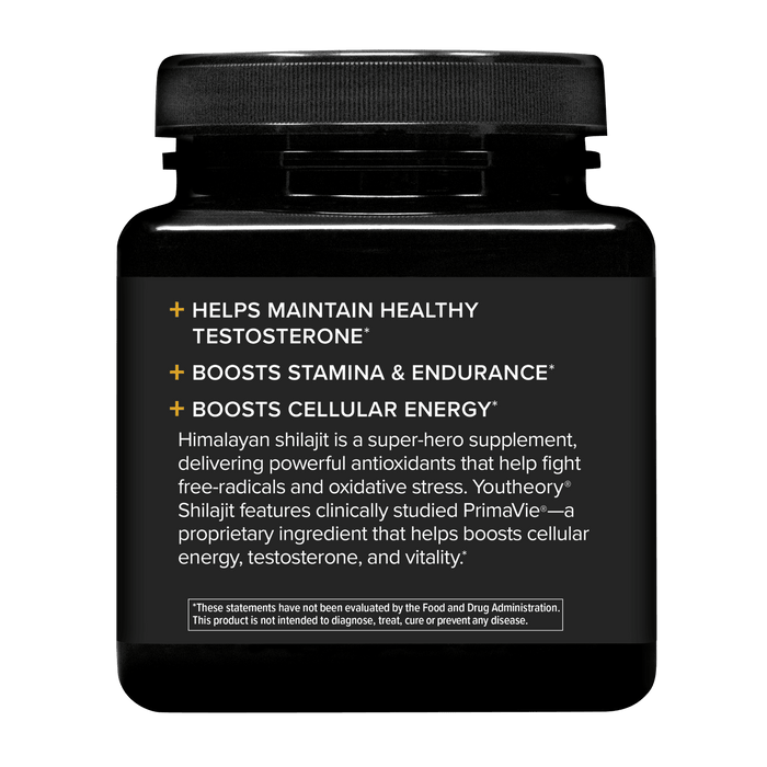 SAM.00711 Youtheory Men's Shilajit Capsules Product Image - Left