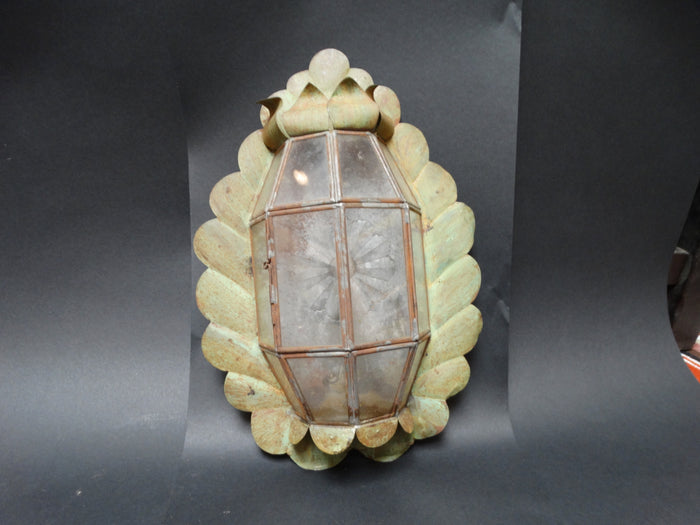 Mexican Tin Wall Sconce circa 1930s