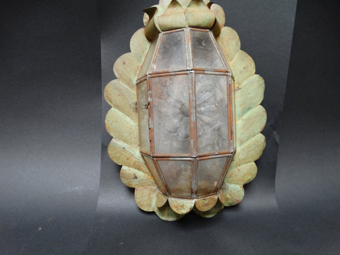 Mexican Tin Wall Sconce circa 1930s