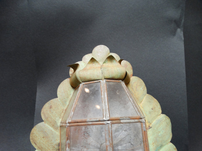 Mexican Tin Wall Sconce circa 1930s