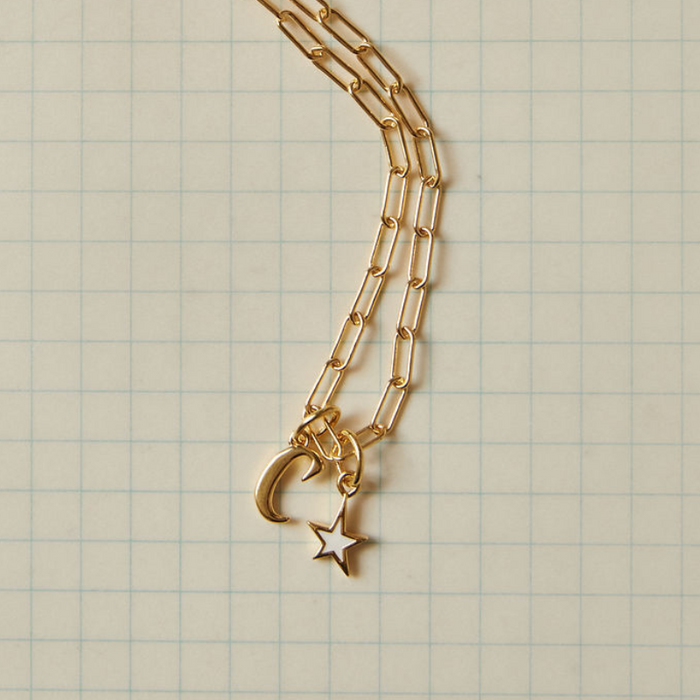 white enamel star