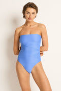 Monte & Lou Bayview Bandeau One Piece - ML RIB