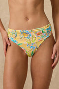Monte & Lou Mid Rise Ruched Pant - Sophia