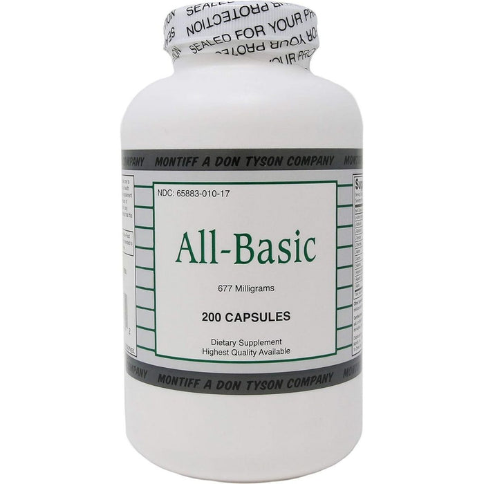 Montiff All Basic 677 mg 200 Capsules