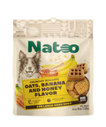 Natoo Crunchy Biscuits Oats, Banana and Honey Flavor Big Bite Dog Treats