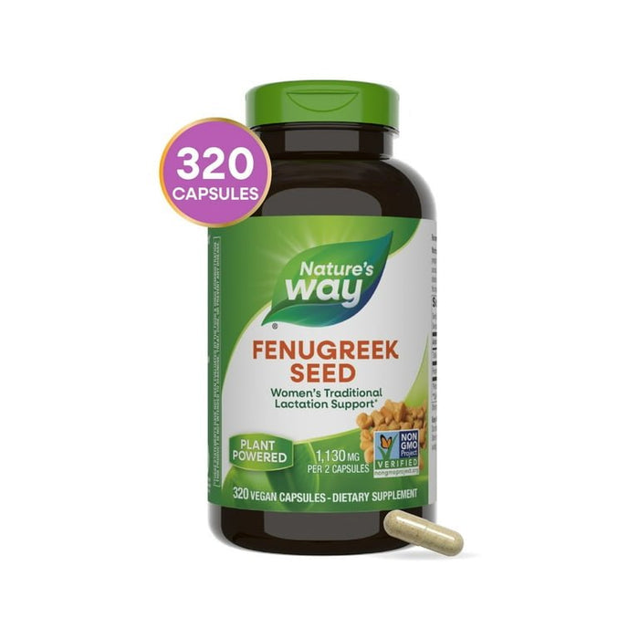 Nature's Way Fenugreek Seed 320 Vcaps - The Oasis of Health