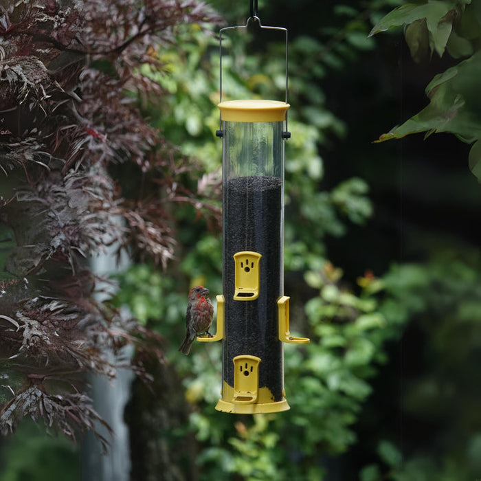 Nature's Way Large Plastic Thistle Tube Bird Feeder