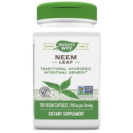 Nature's Way Neem Leaf 100 Vcaps