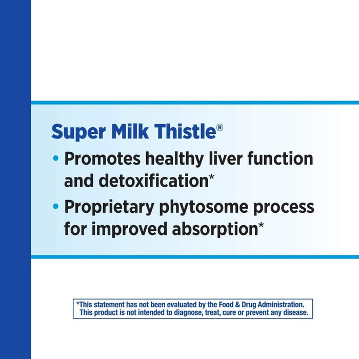 Nature's Way Super Milk Thistle 120 Vcaps - The Oasis of Health