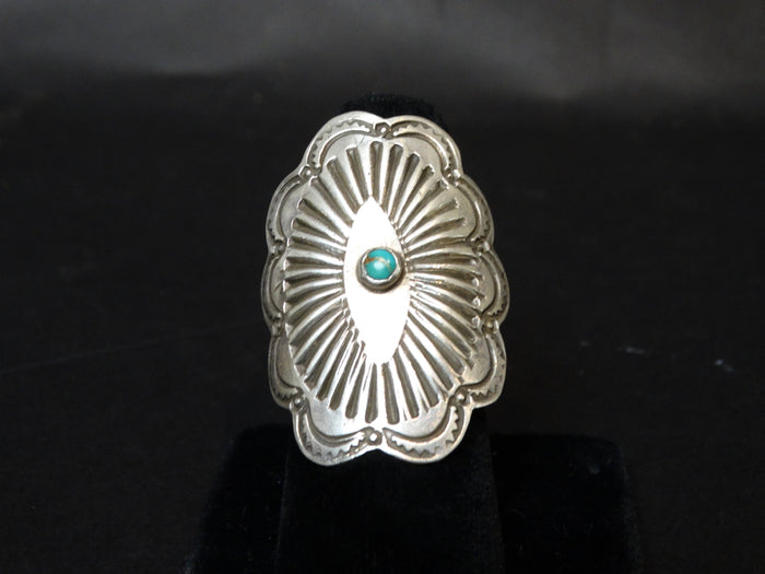 Navajo Silver Ring Size 8