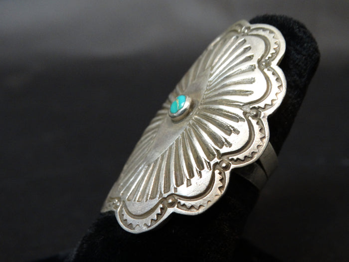 Navajo Silver Ring Size 8