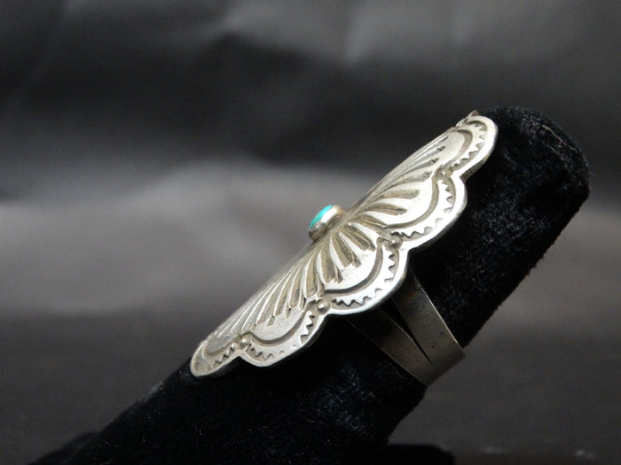 Navajo Silver Ring Size 8