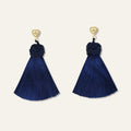 Navy Blue Topknots