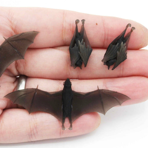 *NEW* Miniature Bat - 1:12 Scale (2 bats): Flying (wings open)