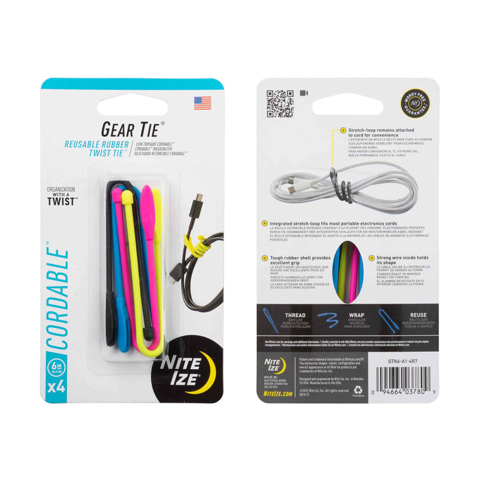 Nite Ize Gear Tie® Cordable™ Twist Tie