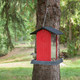 North States Village Collection Red Shed Birdfeeder