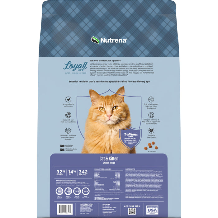 Nutrena® Loyall Life® Cat & Kitten Chicken Recipe