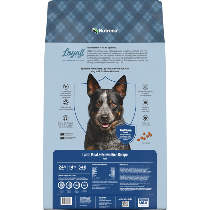 Nutrena® Loyall Life® Lamb Meal & Brown Rice Recipe Adult Dog Food