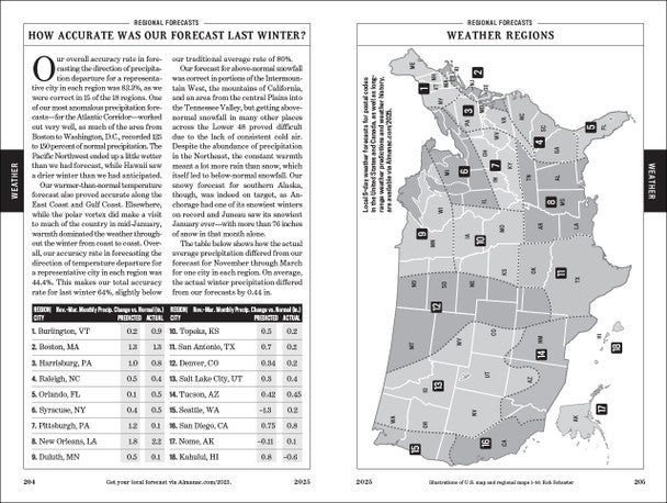 Old Farmer's Almanac 2025