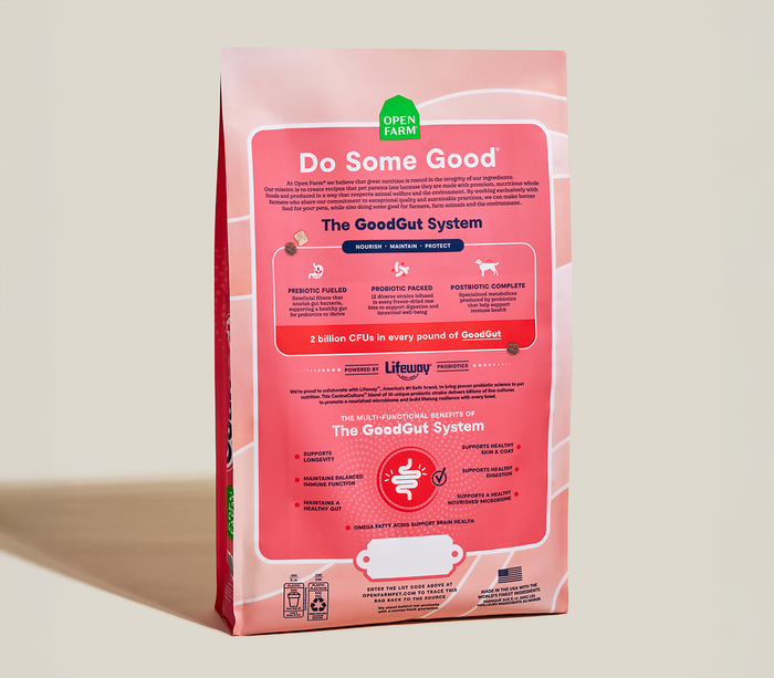Open Farm GoodGut Grass-Fed Beef Dog Kibble