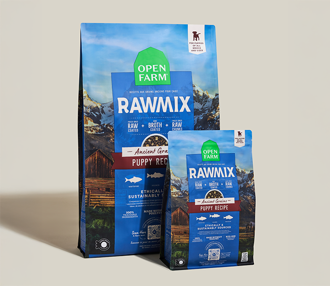 Open Farm RawMix Ancient Grains Puppy Kibble