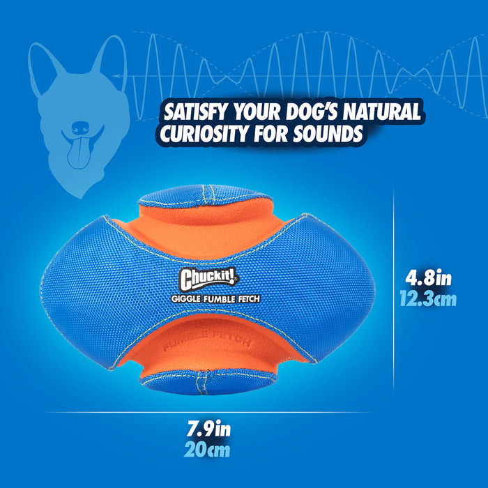 Petmate Chuckit! Giggle Fumble Fetch Dog Toy