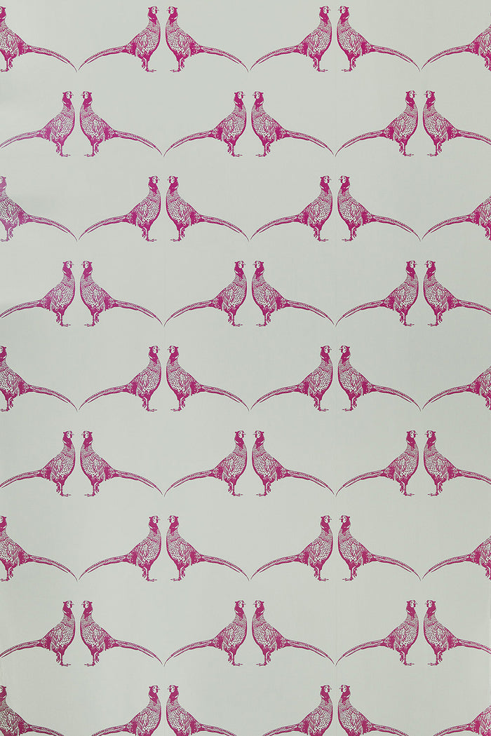 Pheasant - Pink Wallcovering
