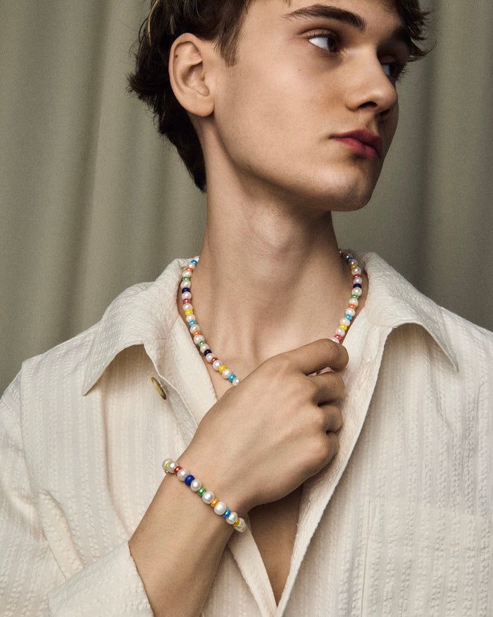 colourful Pearl Necklace