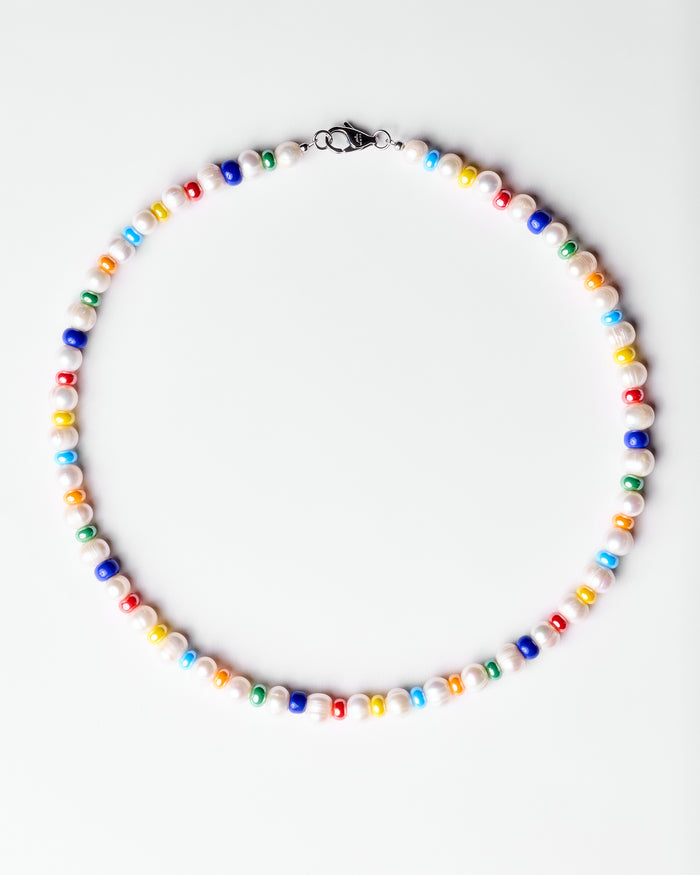 colourful Freshwater Pearl Necklace