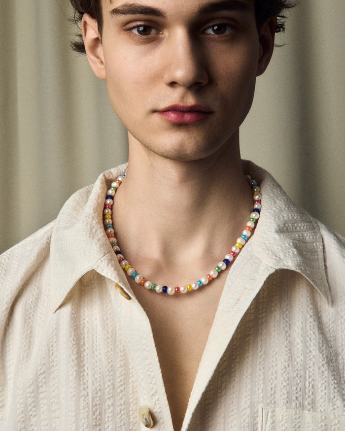 bunte Perlenkette