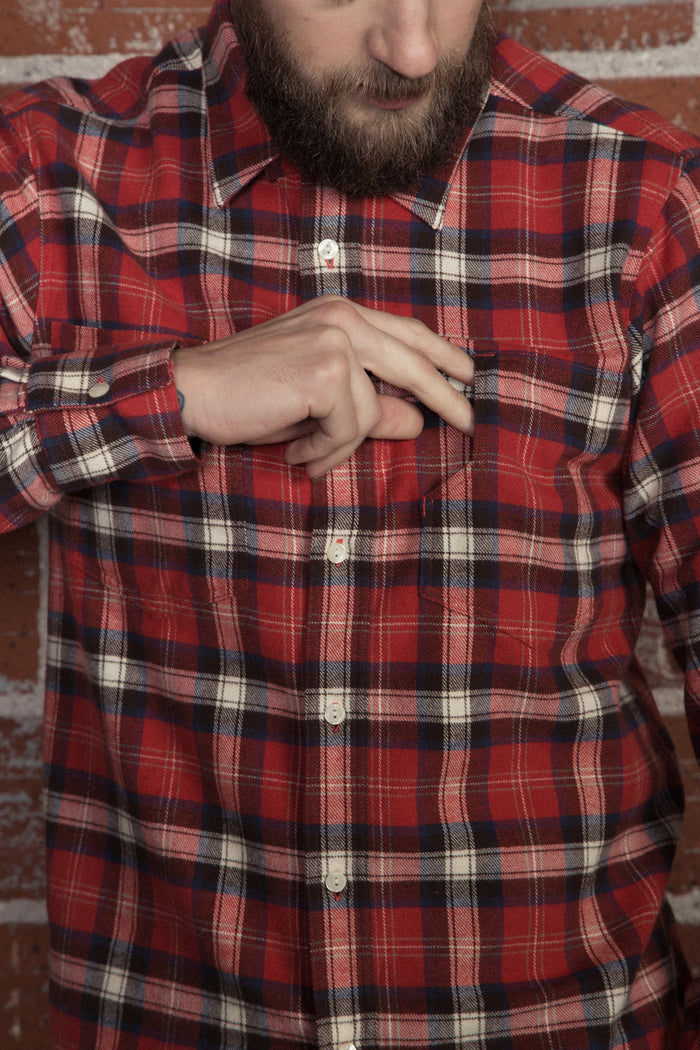 Pike Brothers 1937 Roamer Flannel Red