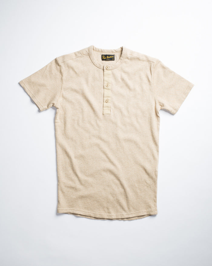Pike Brothers 1954 Short Sleeve Utility Shirt Oatmeal