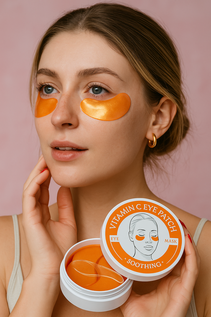 Plasturi pentru ochi cu hidrogel, VITAMINA C, 60 buc WKL HA-3016