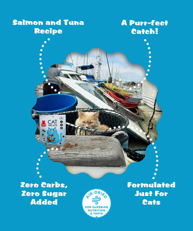 Plato Tuna & Salmon Cat Treats