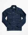 Pointer Black Label Washed Chore Coat Indigo Denim