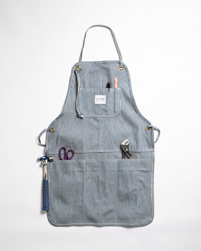 Pointer Grilling Apron Hickory Stripe