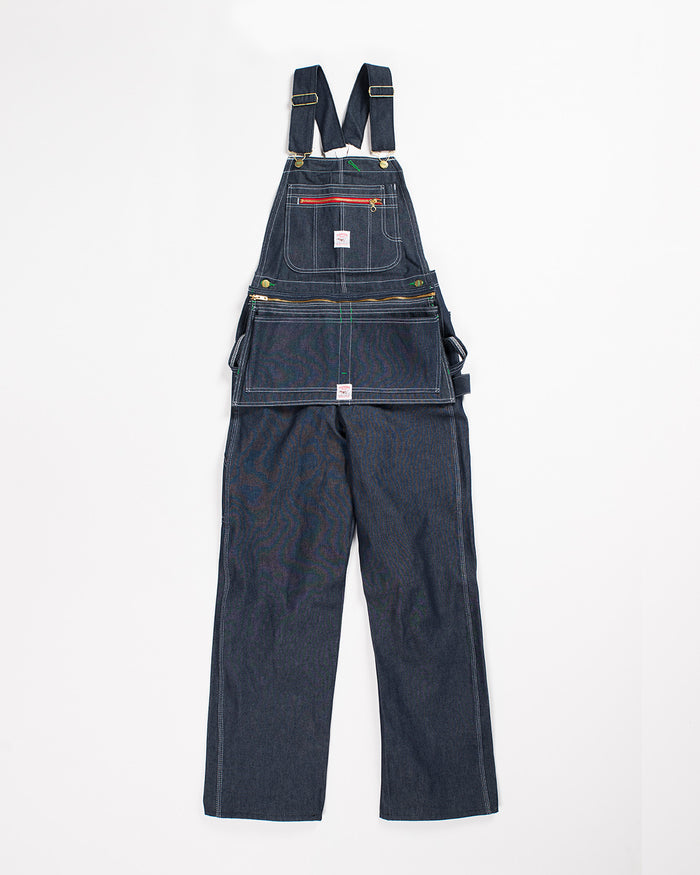 Pointer Rigid Indigo Low Back Overalls
