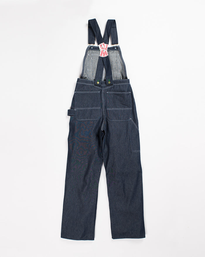 Pointer Rigid Indigo Low Back Overalls