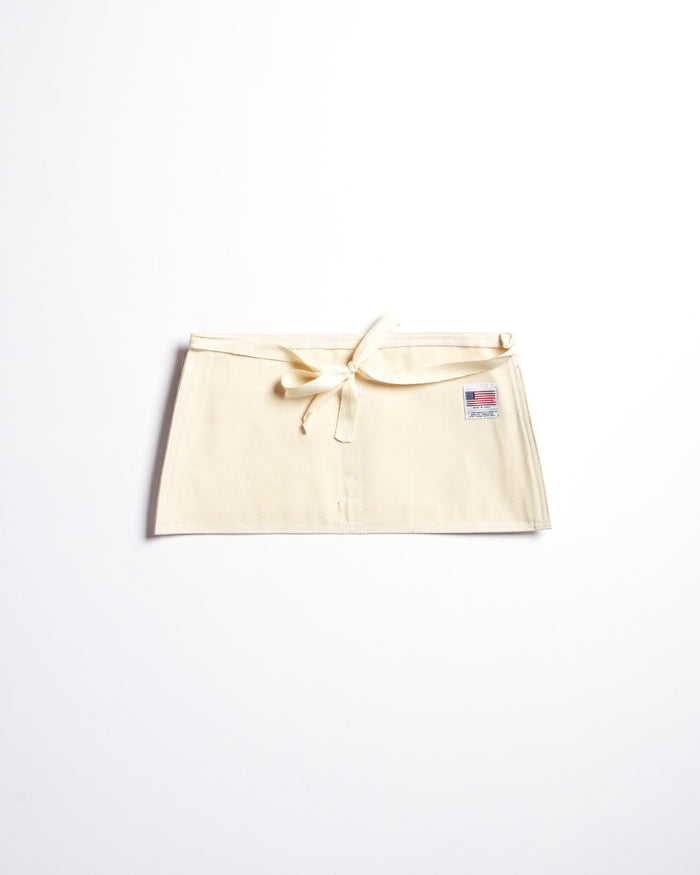 Pointer Waist Apron White Drill