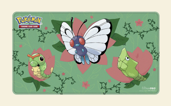 Pokemon: Ultra Pro Caterpie Evolutions Stitched Playmat