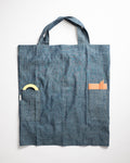 Portland Apron Company Smock Organic Hemp Blue Demin