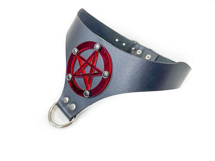 Posture Style Leather Choker