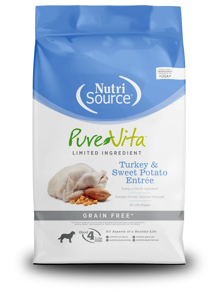 Pure Vita Grain Free Turkey & Sweet Potato Entrée