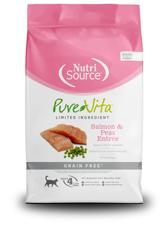 Pure Vita Salmon & Peas Cat Food