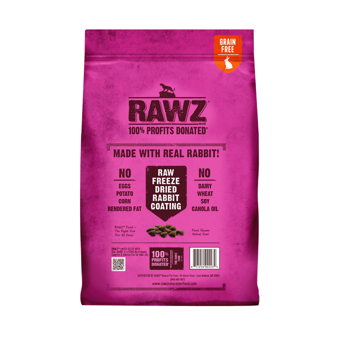 Rawz Real Rabbit Dry Food For Cats