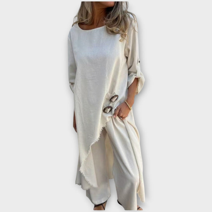 Relaxed Linen Two-Piece Set
