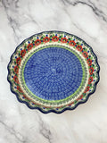Ruffled Pie Plate / Round Baker  - Shape 636 - Pattern 3219