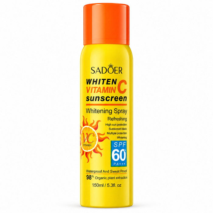 SADOER Whiten Vitamin C Sunscreen Spray SPF 60+ PA+++ 150ml